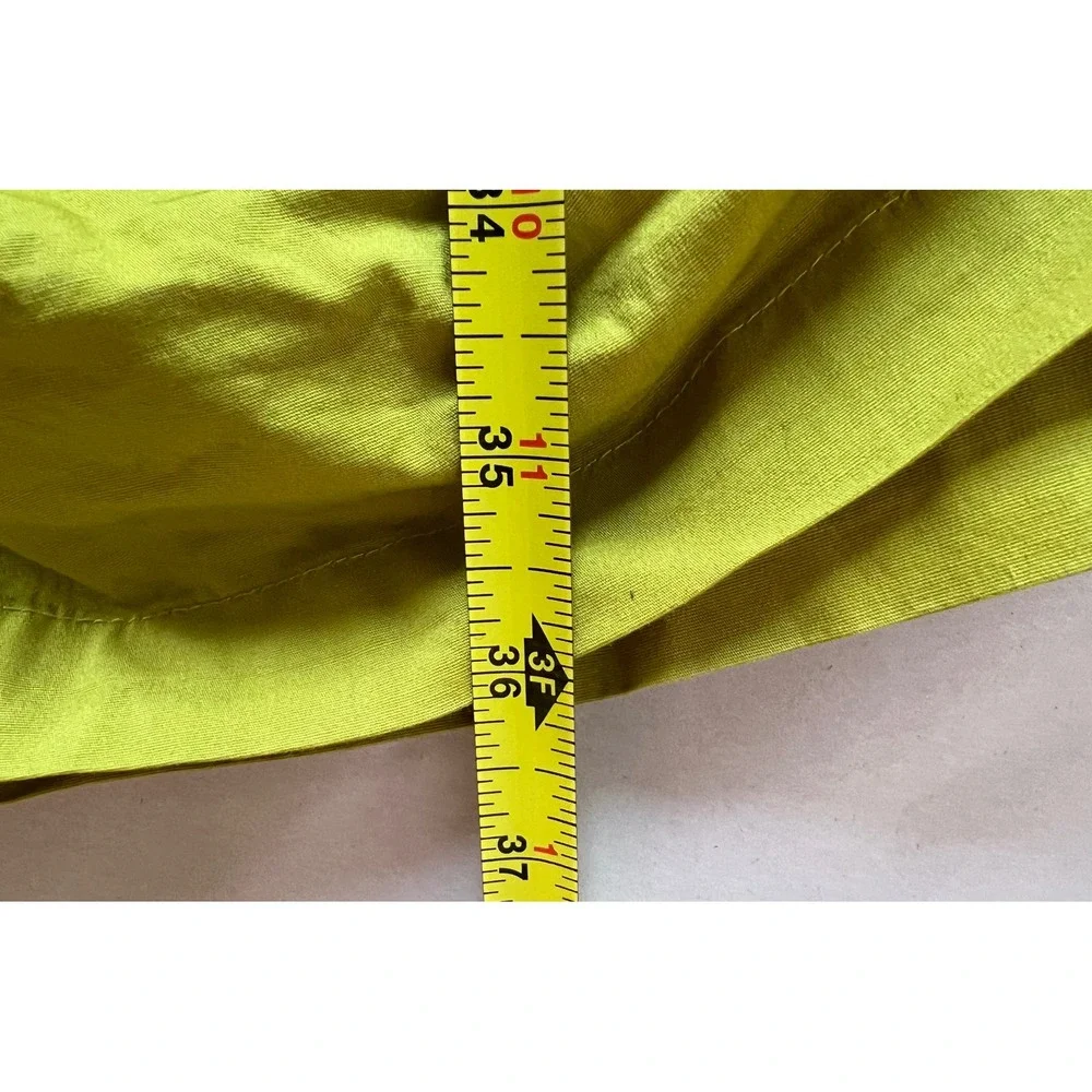 Free People Tastemaker Mini Buttondown V Neck Ruched Puff Sleeve Dress Small - Picture 12 of 12